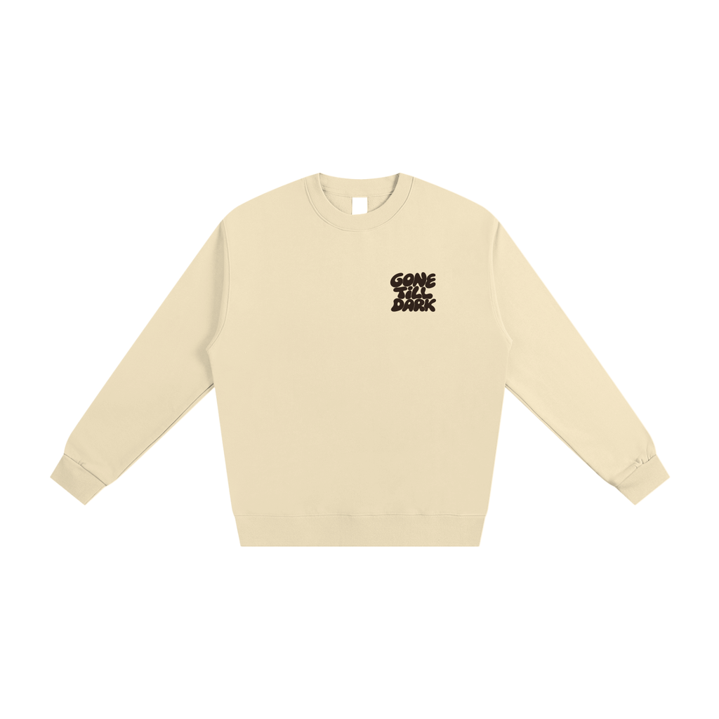 Gone Till Dark Crewneck Apricot