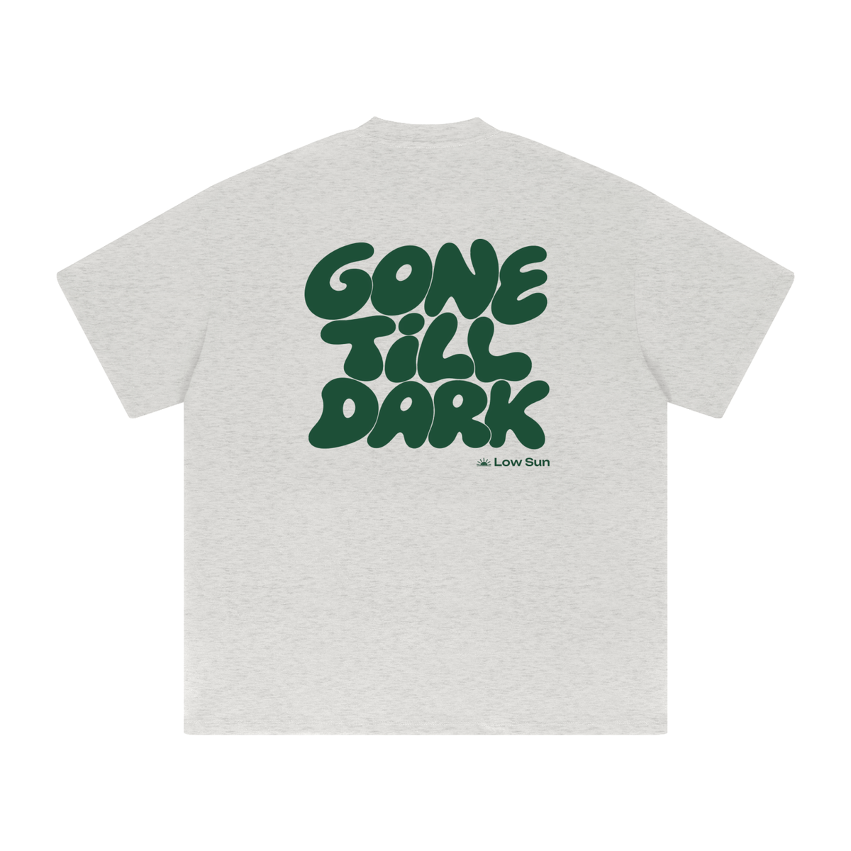 Gone Till Dark Tee Oat Gray