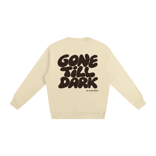 Gone Till Dark Crewneck Apricot